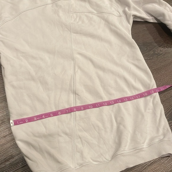 🗻Lululemon Broken Beats crew neck sweatshirt Dress Alpine White size xs - Picture 5 of 10